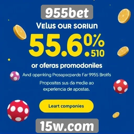 Ofertas promocionais disponíveis no 955bet